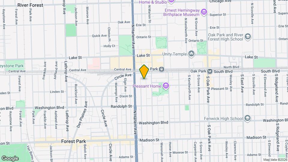 122 S Maple Ave, Unit 2B Mapa y Detalles de la Ubicación