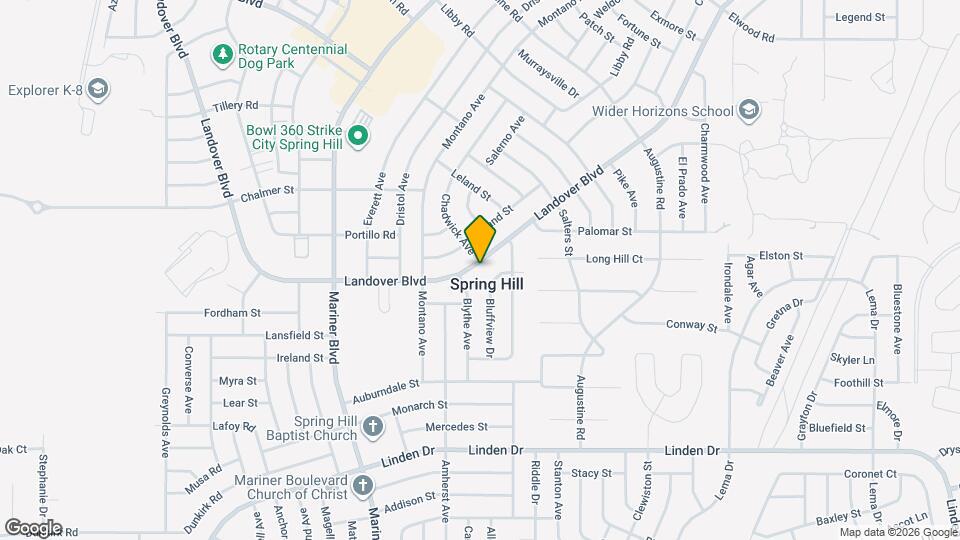 3258 Landover Blvd Map and Location Details