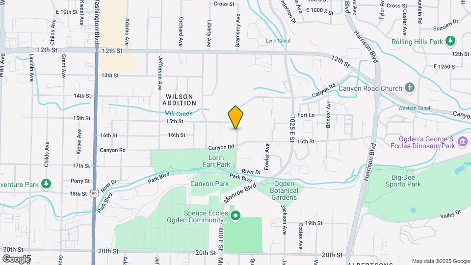 824 Canyon Rd Map and Location Details