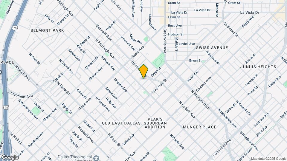 4915 Bryan St Map and Location Details