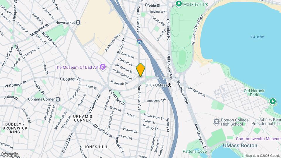 866 Dorchester Ave, Unit 2 Mapa y Detalles de la Ubicación