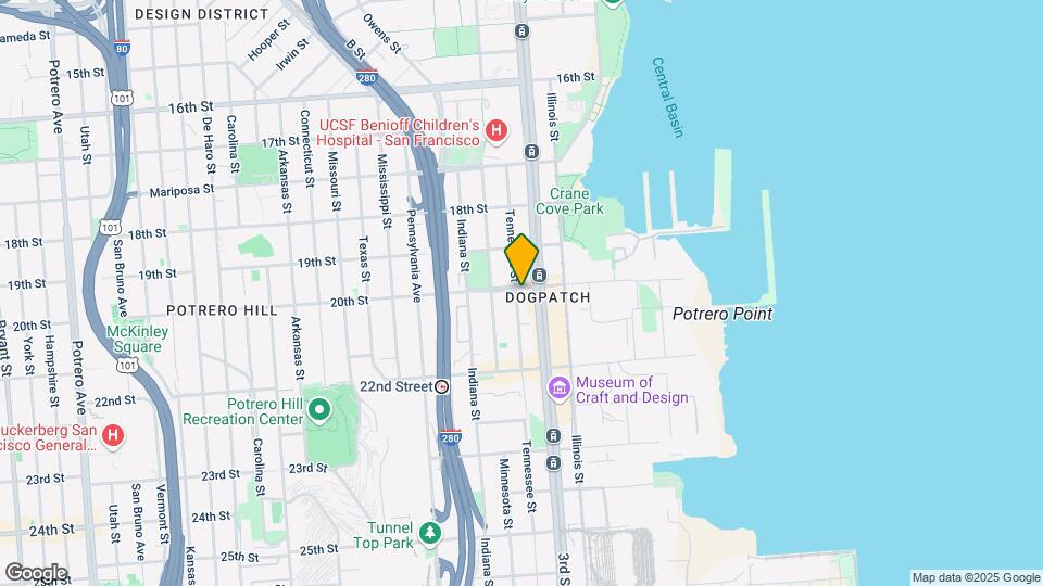 901 Tennessee St Mapa y Detalles de la Ubicación