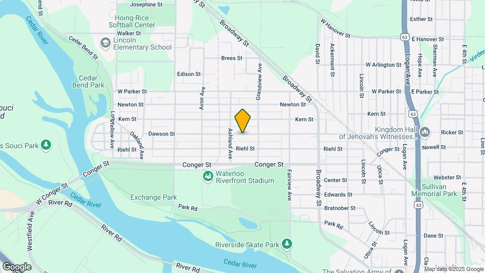 733 Dawson St Map and Location Details