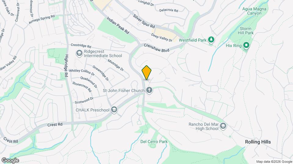 28963 Crestridge Rd Map and Location Details