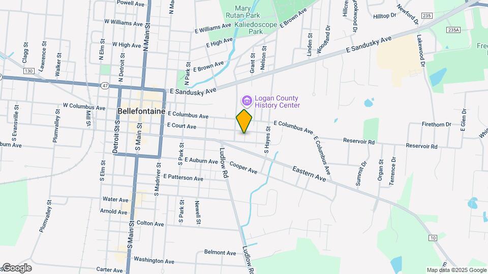 517 E Chillicothe Ave Map and Location Details