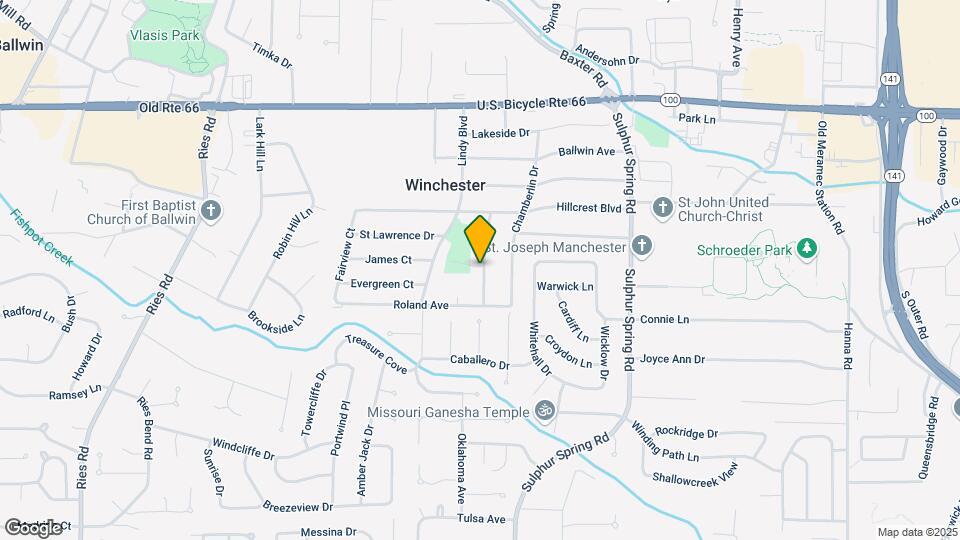 441 Rosedale Ter Map and Location Details