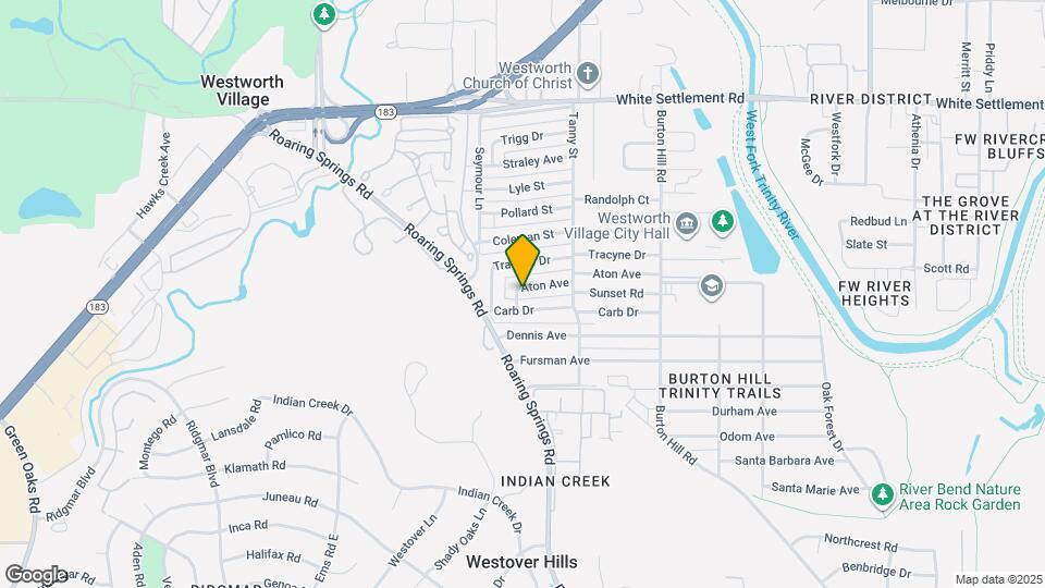 5837 Aton Ave Map and Location Details