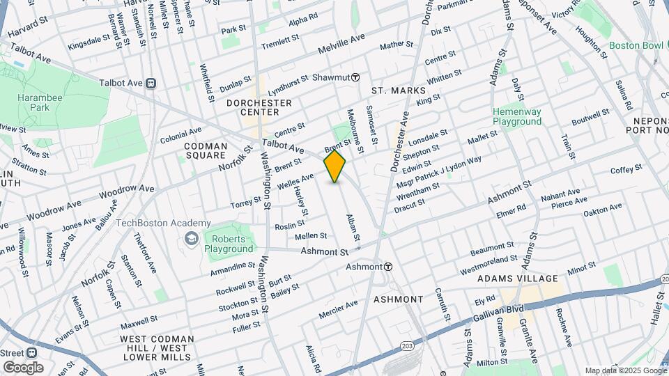 96 Alban St, Unit 1 Map and Location Details