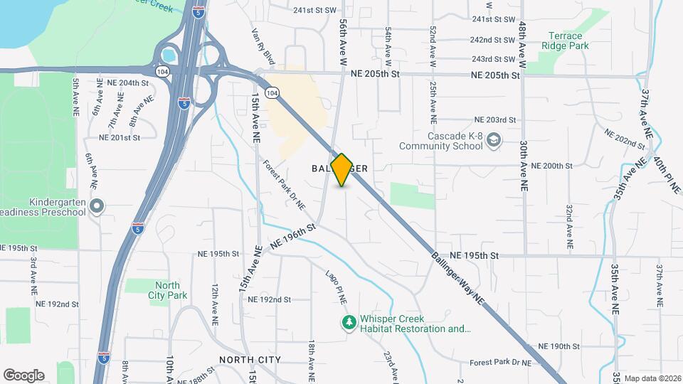AK Duplex, Unit 20th Ave NE (19659) Map and Location Details
