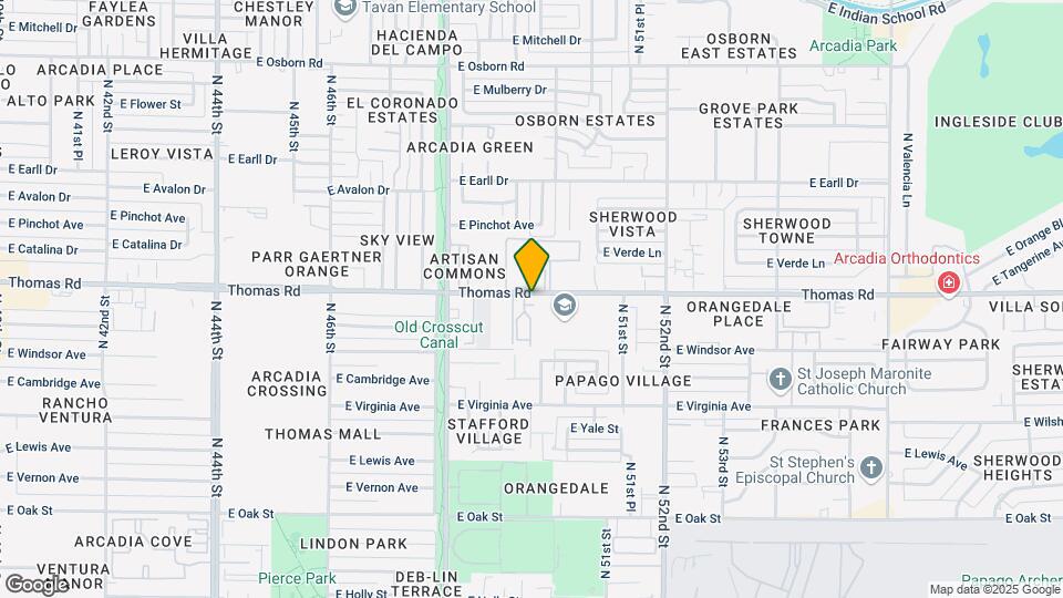 Palmwood Terrace Apartments Map and Location Details