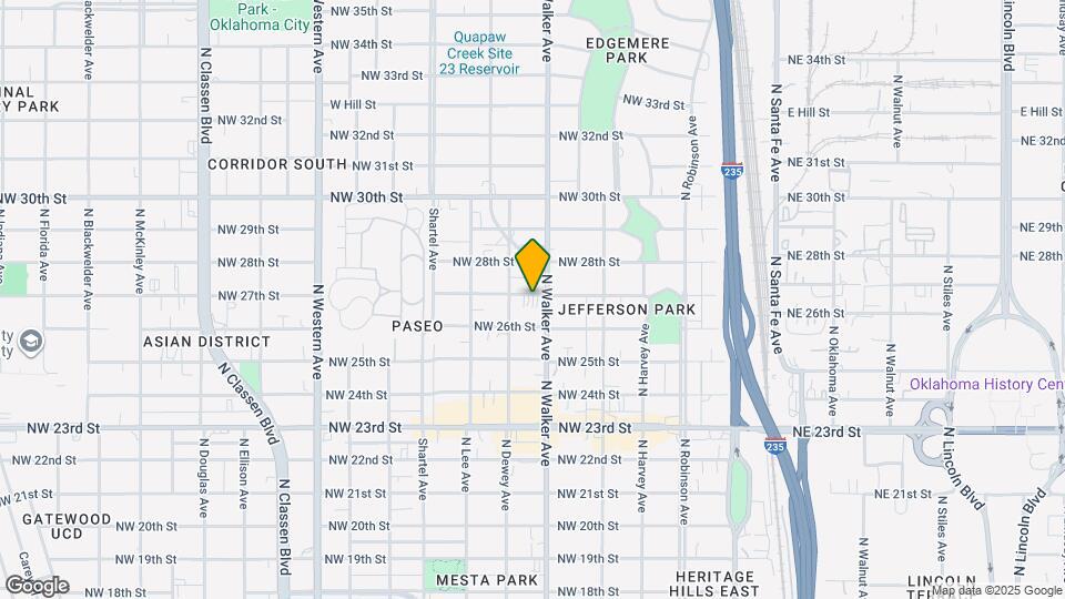 512 NW 27th St Map and Location Details