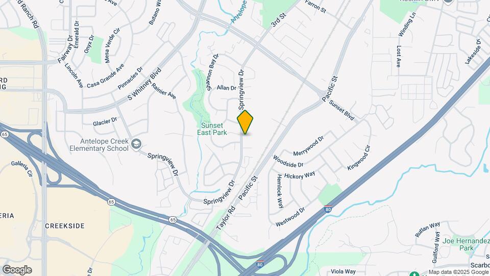 5528 E Driftwood Ct Map and Location Details
