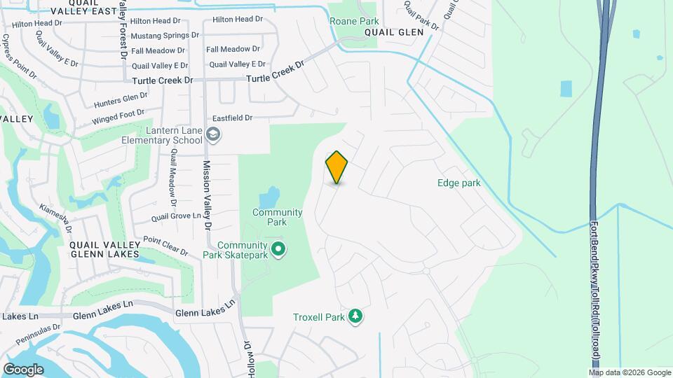 1502 Ashford Bend Ln Map and Location Details