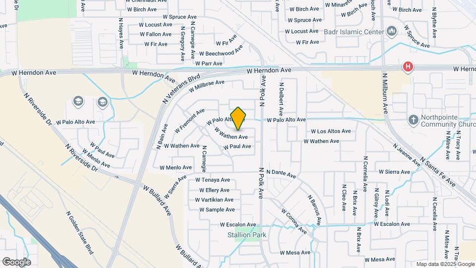 5582 W Wathen Ave Map and Location Details