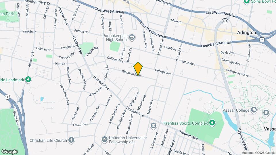 56 Glenwood Ave Map and Location Details