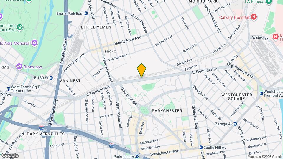 Parkchester Map and Location Details