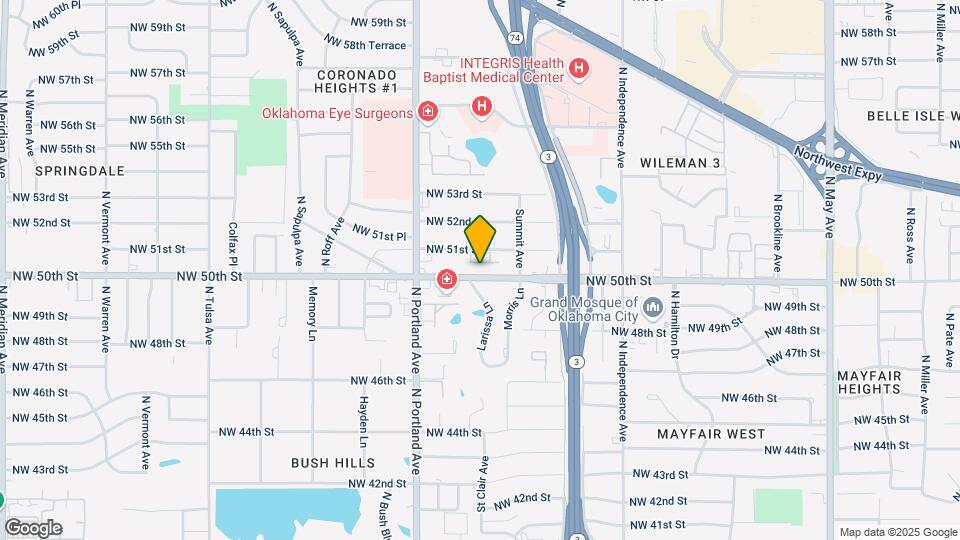 3537 NW 50th St Mapa y Detalles de la Ubicación