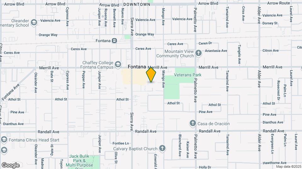 9020 Newport Ave Map and Location Details