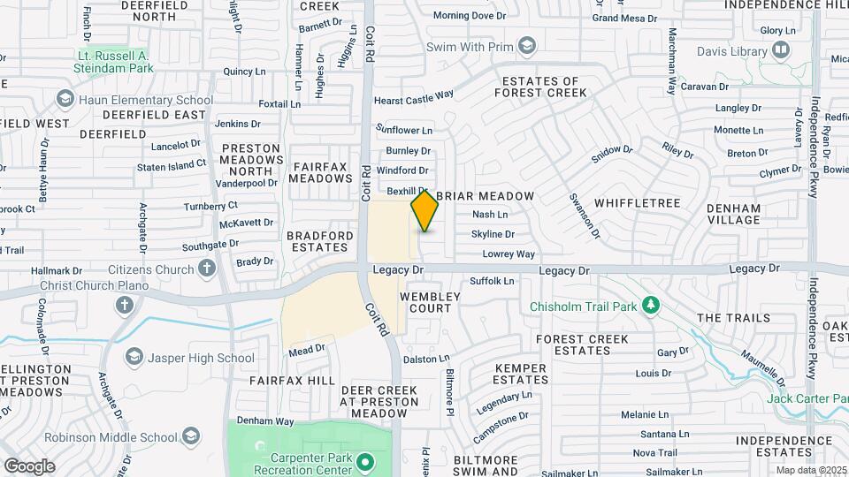 3916 Rushden Ct Map and Location Details