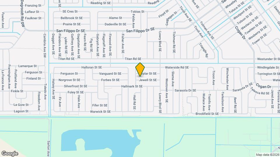 511 Jewell St SE Map and Location Details