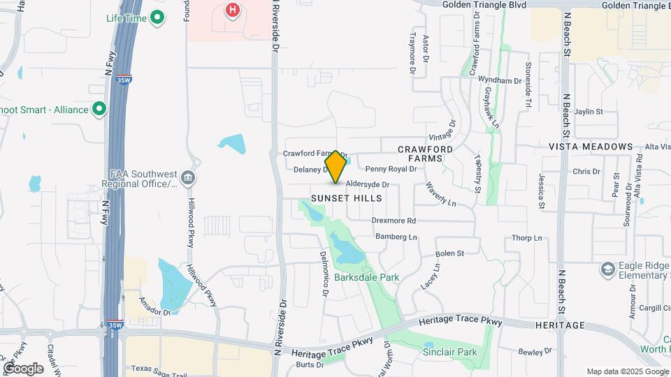 3732 Aldersyde Dr Map and Location Details