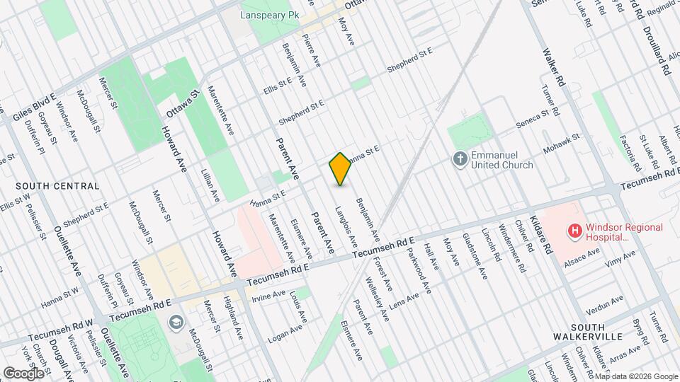 1646 Langlois Ave Map and Location Details