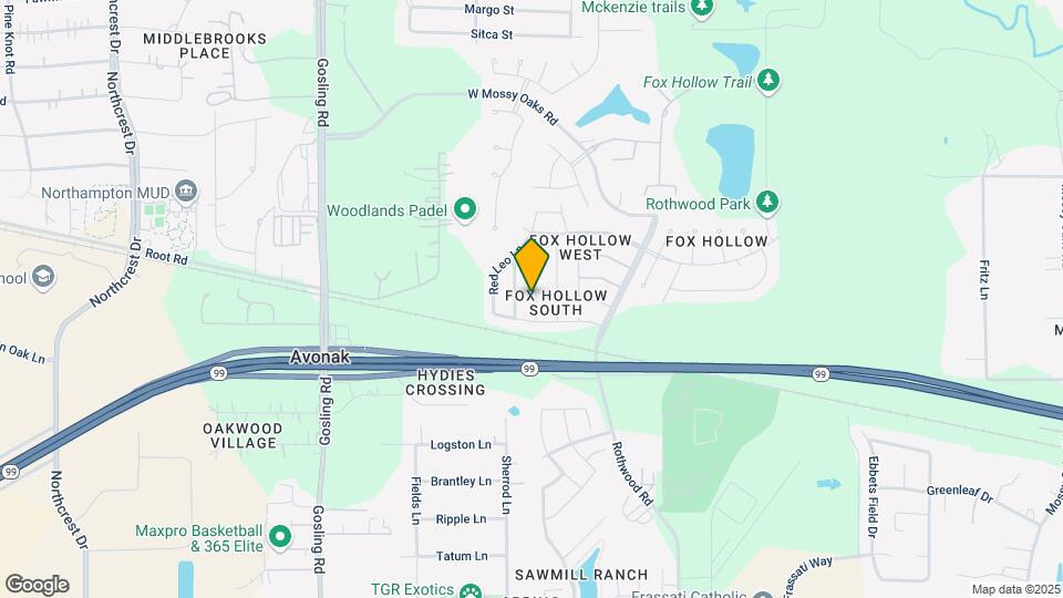 22815 Sherioaks Ln Map and Location Details