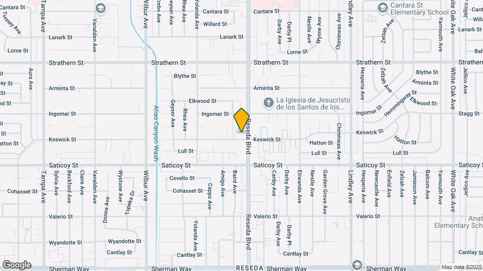 7701 Reseda Blvd Mapa y Detalles de la Ubicación