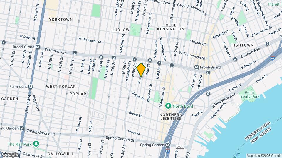 412 W George St Mapa y Detalles de la Ubicación