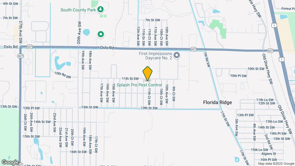1125-1111 11th Ct SW Mapa y Detalles de la Ubicación