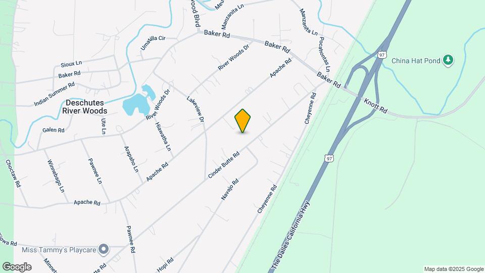 60289 Cinder Butte Rd Map and Location Details