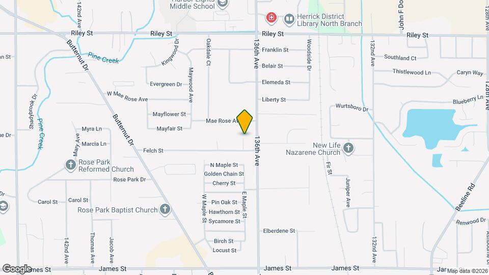 227 Felch St, Unit 227 Map and Location Details