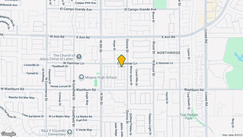 804 E Rialto Hills Ave Map and Location Details