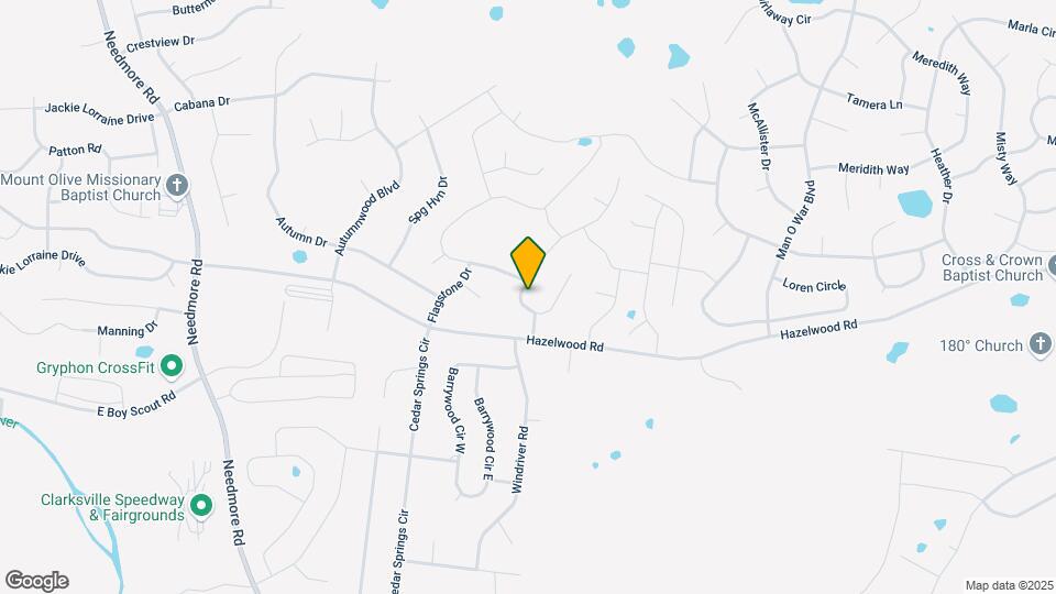1307 Bluebonnet Dr Map and Location Details