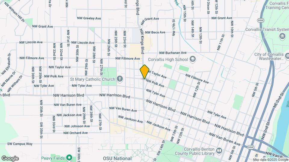 555 NW Kings Blvd Map and Location Details