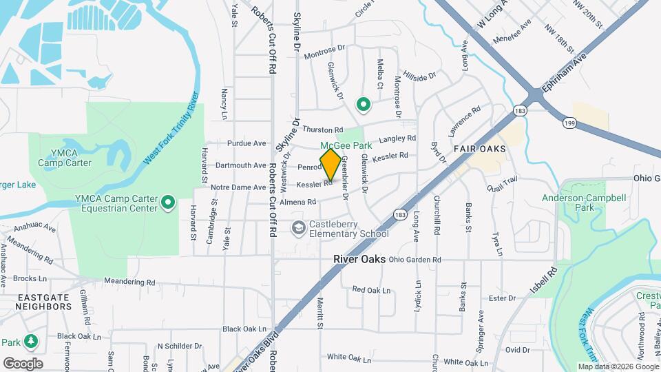 5013 Kessler Rd Map and Location Details