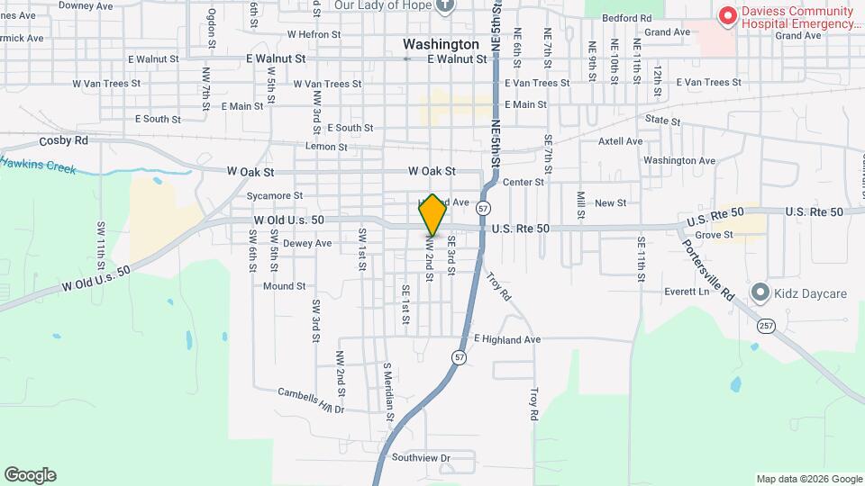 Sunset Towers Map and Location Details