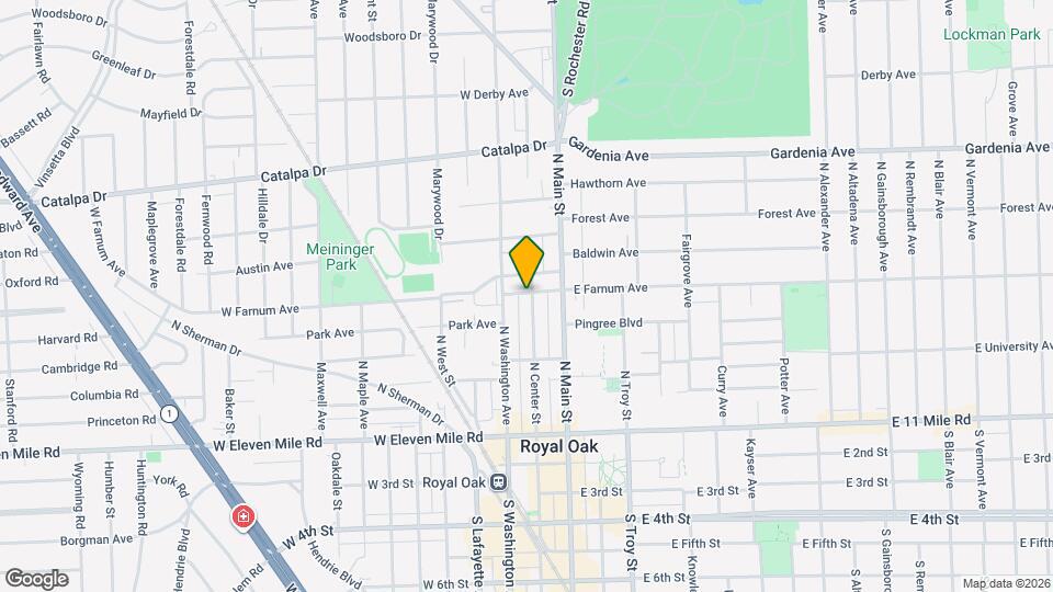 579 N Center St, Unit #2 Map and Location Details