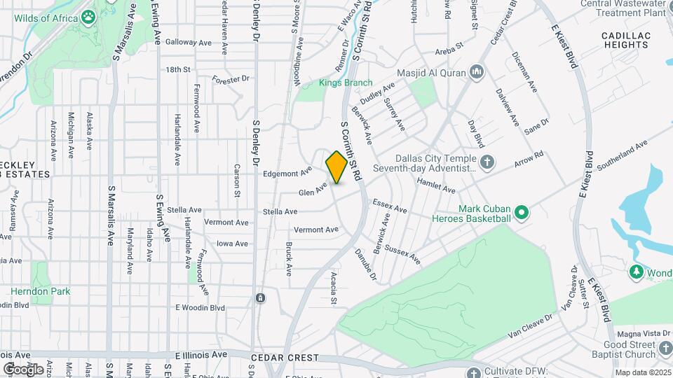 1560 Danube Dr Map and Location Details