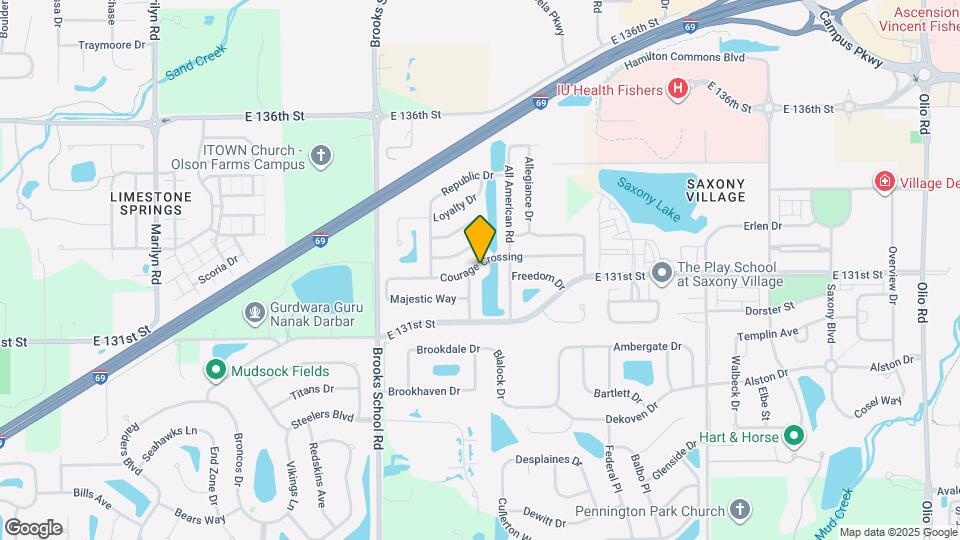 12703 Courage Crossing Map and Location Details