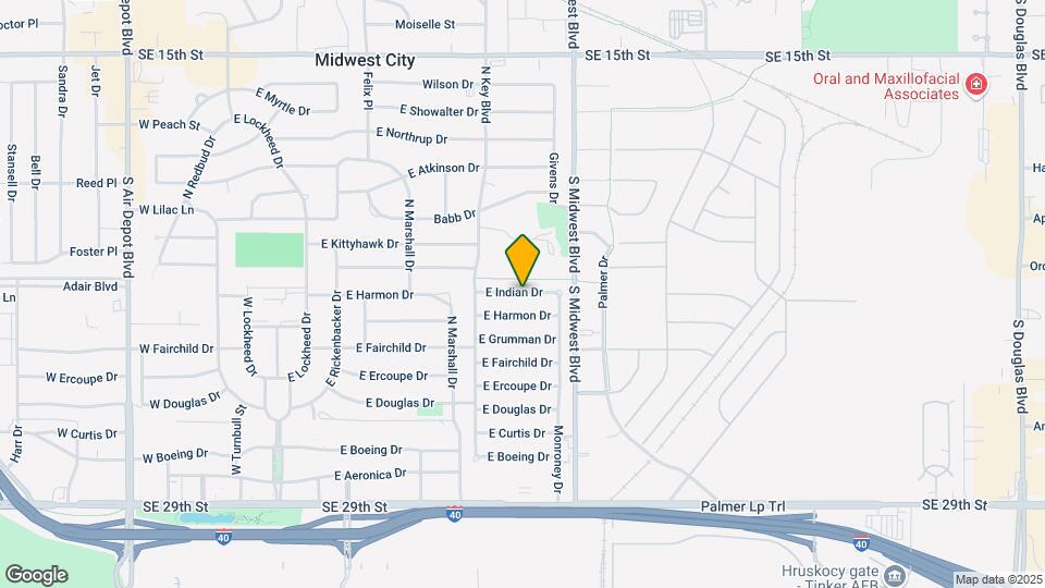 532 E Indian Dr Map and Location Details