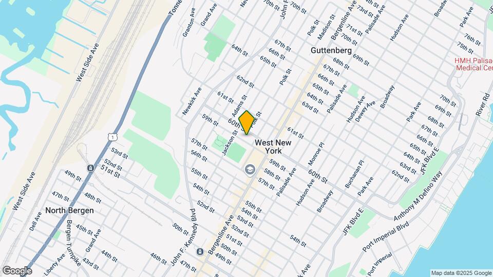 554 59th St Map and Location Details