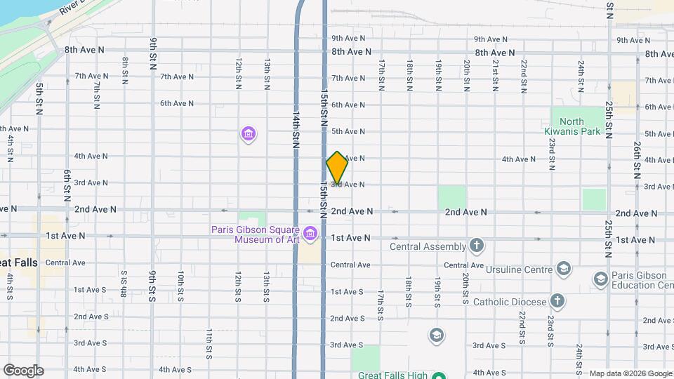 1512 3rd Ave N Map and Location Details