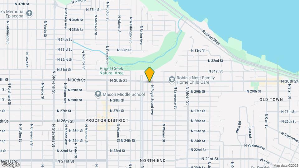 3502 N 30th St Map and Location Details