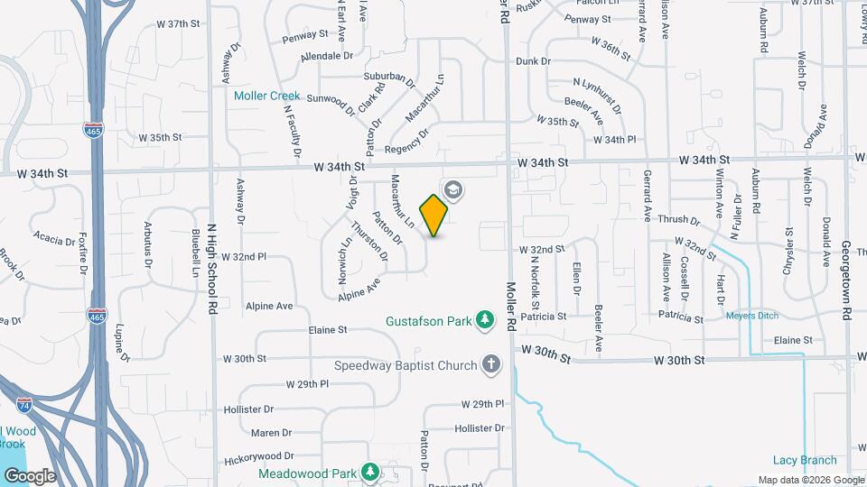 3231 Macarthur Ln Map and Location Details