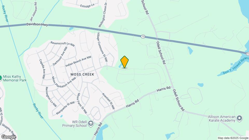 9314 Moss Plantation Ave NW Map and Location Details