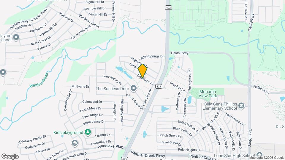 14537 Crystal Lk Dr Map and Location Details