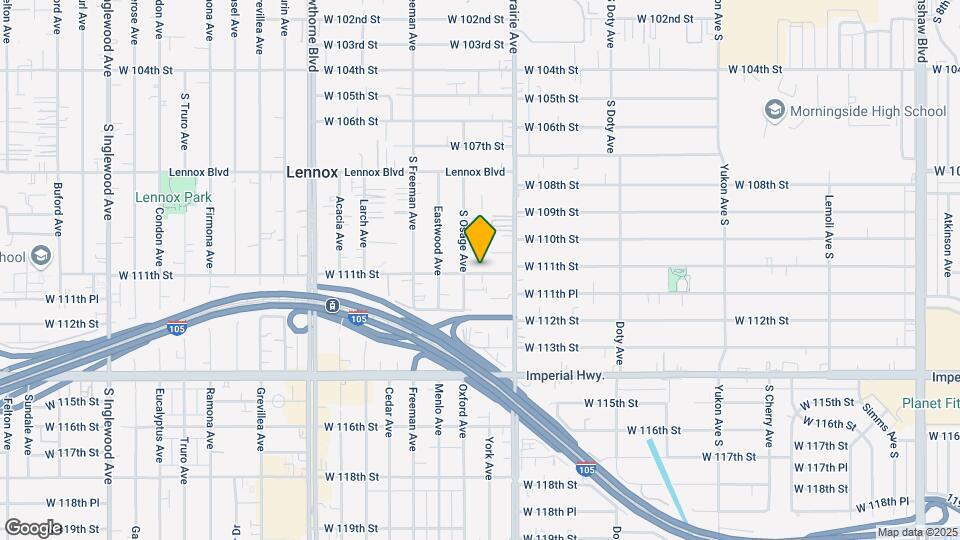 4043 W 111th St Mapa y Detalles de la Ubicación