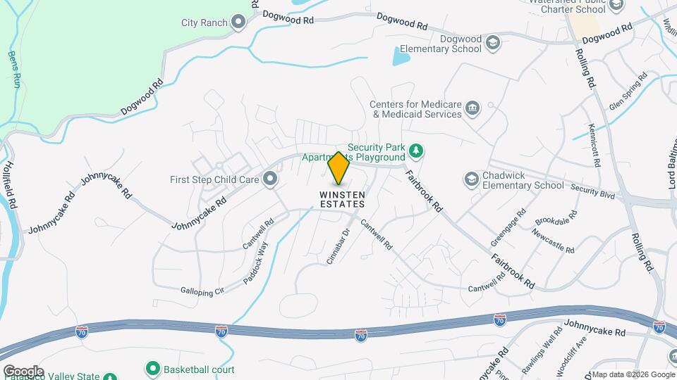 7711 Cornerstone Way Map and Location Details