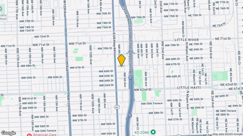 626 NW 67th St Map and Location Details